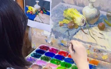 走进长沙定一艺术培训学校 在笔墨间探寻绘画之美